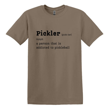 Pickleball T-Shirt - What is a Pickler? - Gildan Heavy Cotton