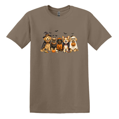 Halloween Pups -  Heavy Cotton Unisex T-shirt