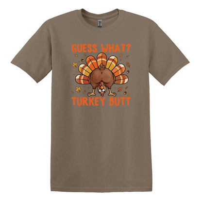 Guess What?  Turkey Butt! - Gildan Heavy Cotton Unisex T-shirt