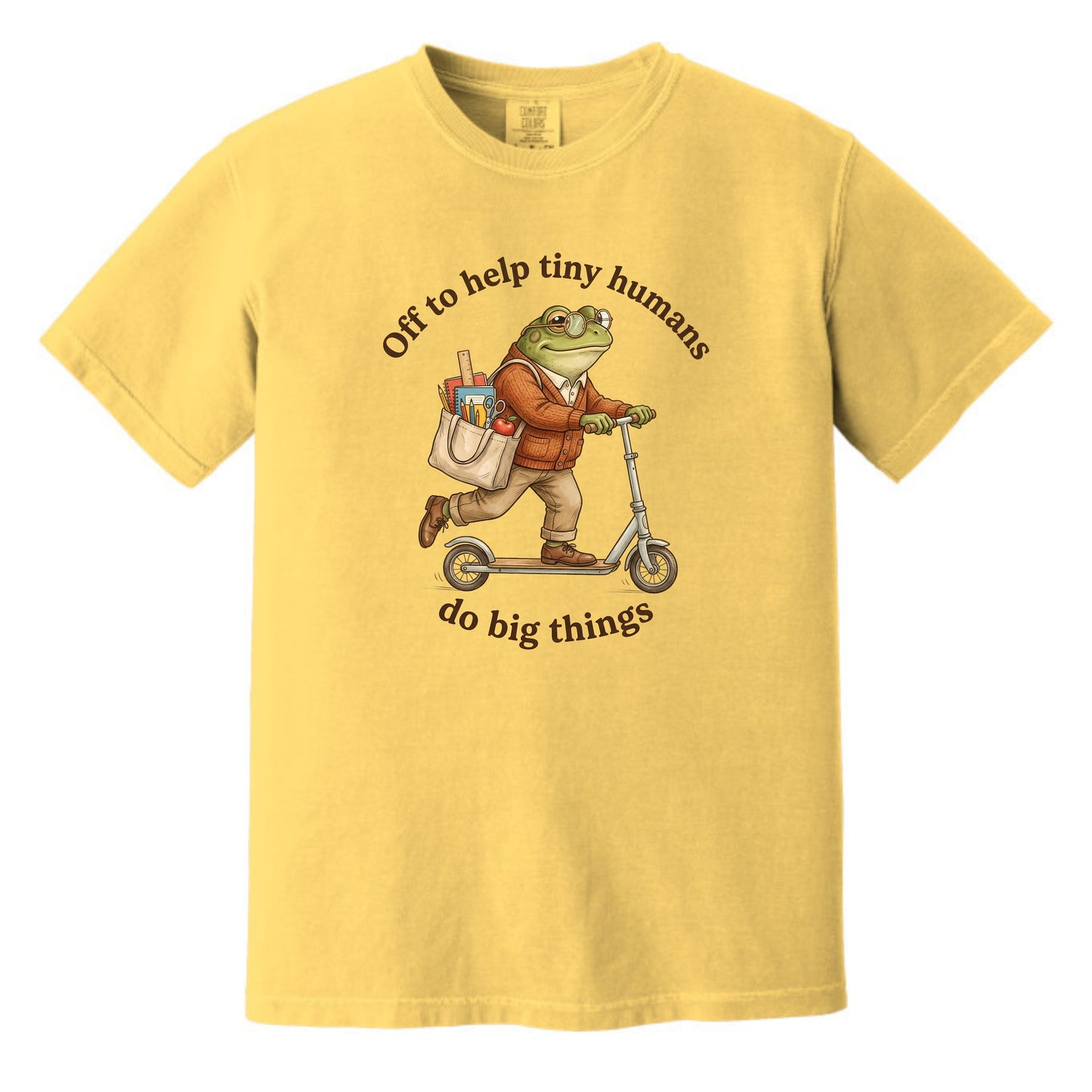 Off to Help Tiny Humans Do Big Things - Comfort Colors ® Heavyweight Ring Spun T-shirt