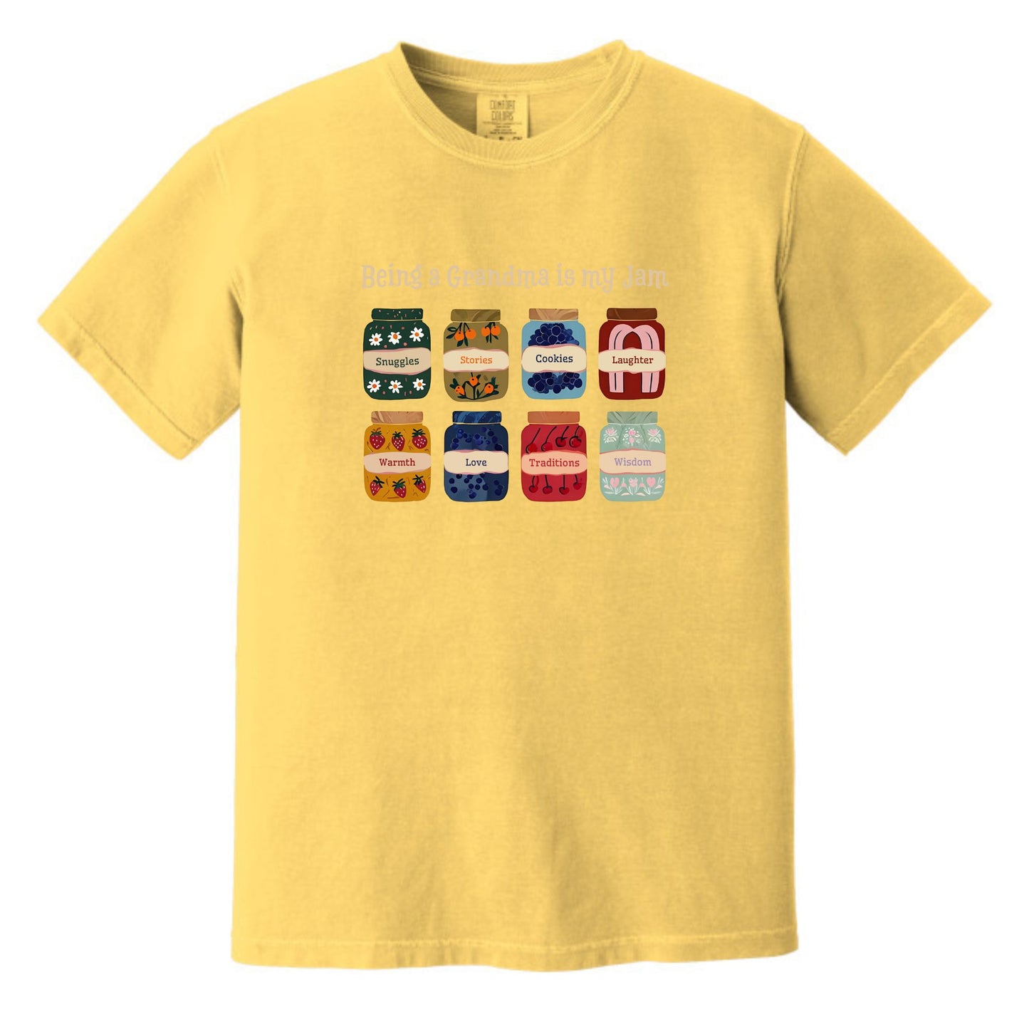 Being a Grandma is my Jam - Comfort Colors ® Heavyweight Ring Spun Tee