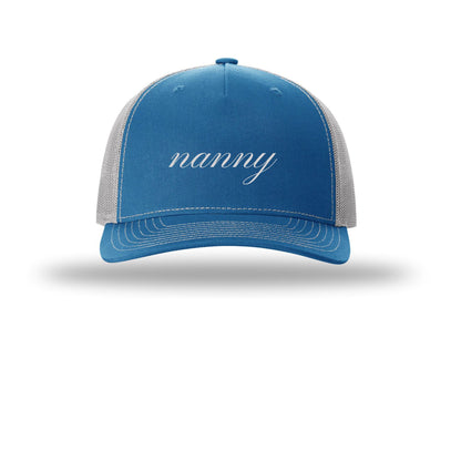 Custom Richardson 112FP Trucker Cap – Personalized for Grandma, Grandpa & More | Choose Your Font | Add Any Name