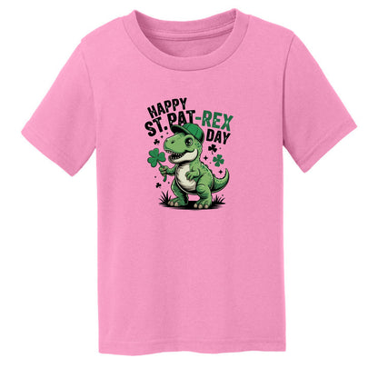 Happy St. Pat-Rex Day - Dinosaur Toddler T-shirt