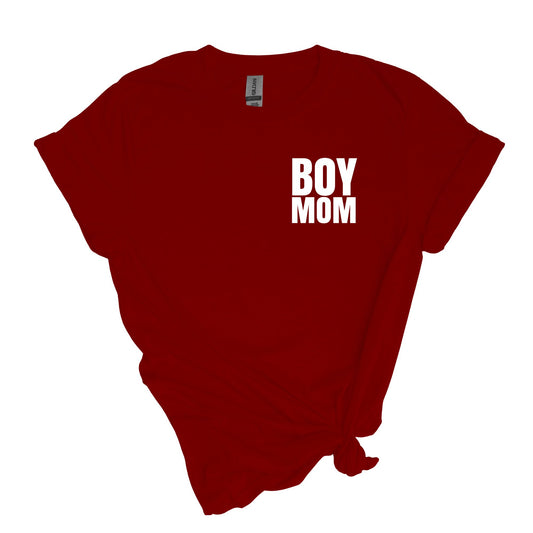 BOY MOM - Camiseta adulto estilo Soft 