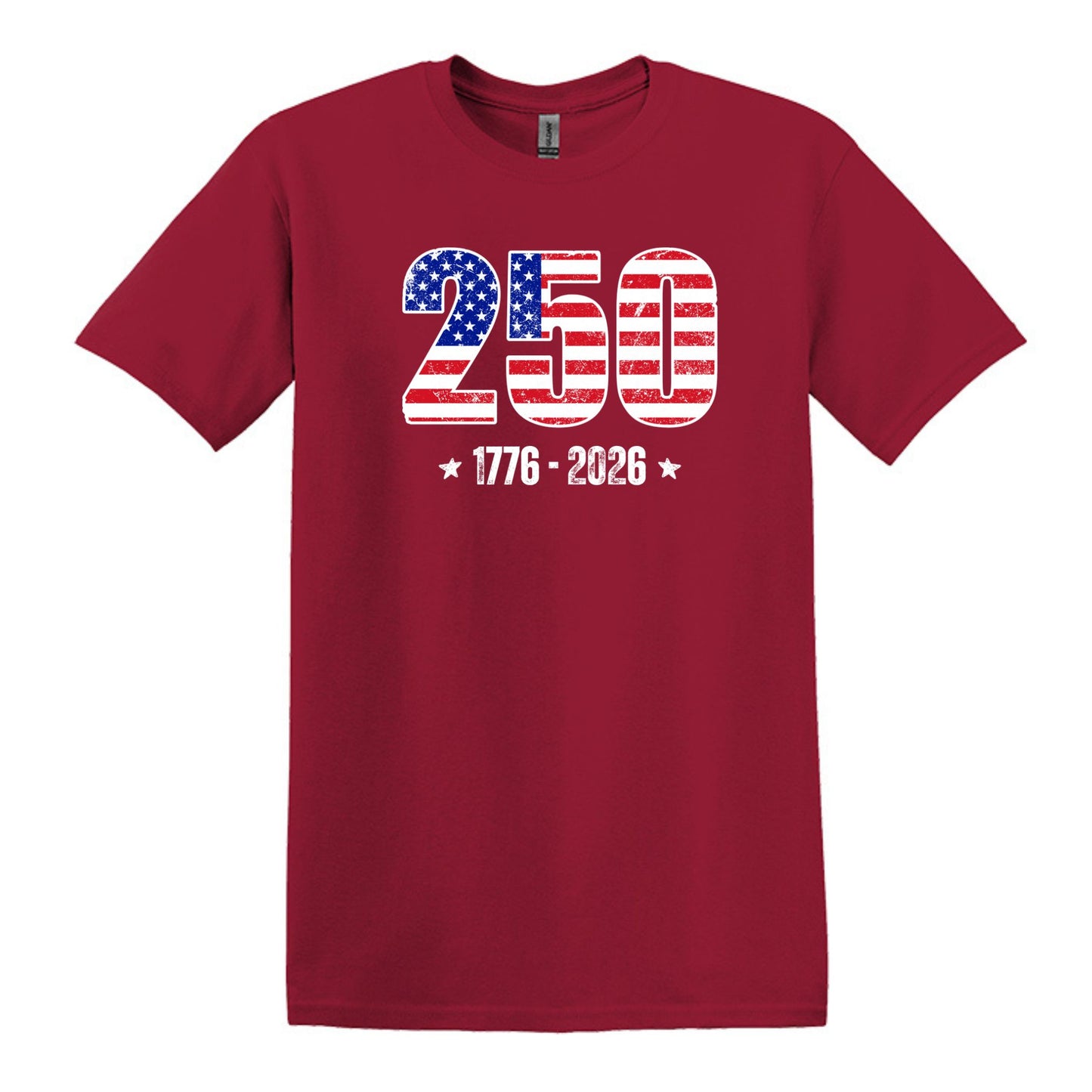 250 Anniversary Tee - 1776-2026 - Gildan Softstyle T-shirt