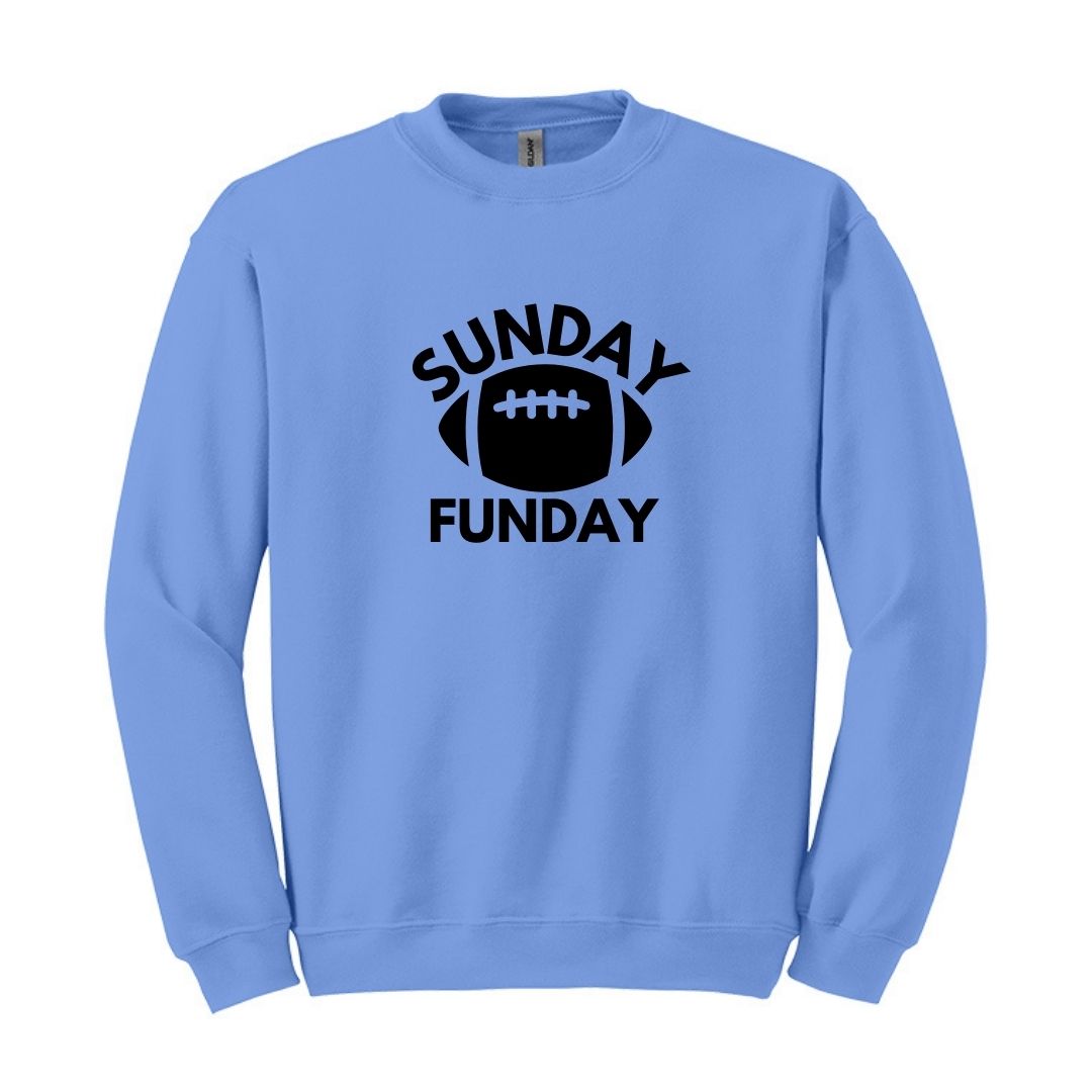 Sunday Funday - Sudadera con cuello redondo