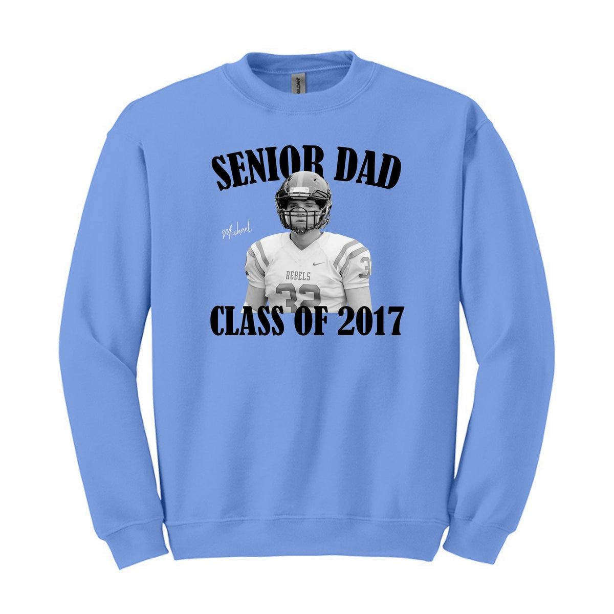 Senior Night Family Sweatshirts - Gildan Crewneck - Fully Customizable!