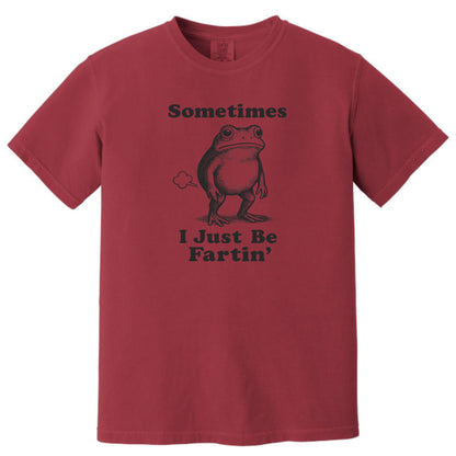 Sometimes I Just Be Fartin' - Funny Frog T-shirt