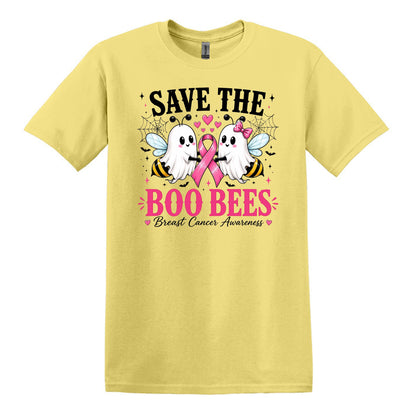 Save the Boo Bees - Breast Cancer Awareness - Gildan Softstyle T-shirt