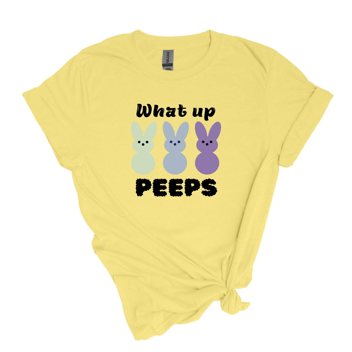 What up Peeps - Adult Unisex Soft T-Shirt