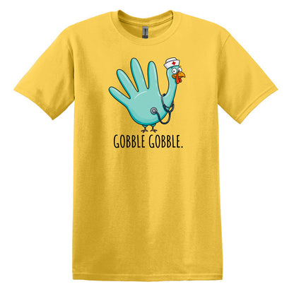 Gobble Gobble Rubber Glove Thanksgiving Nurse – Gildan® Softstyle™ T-Shirt