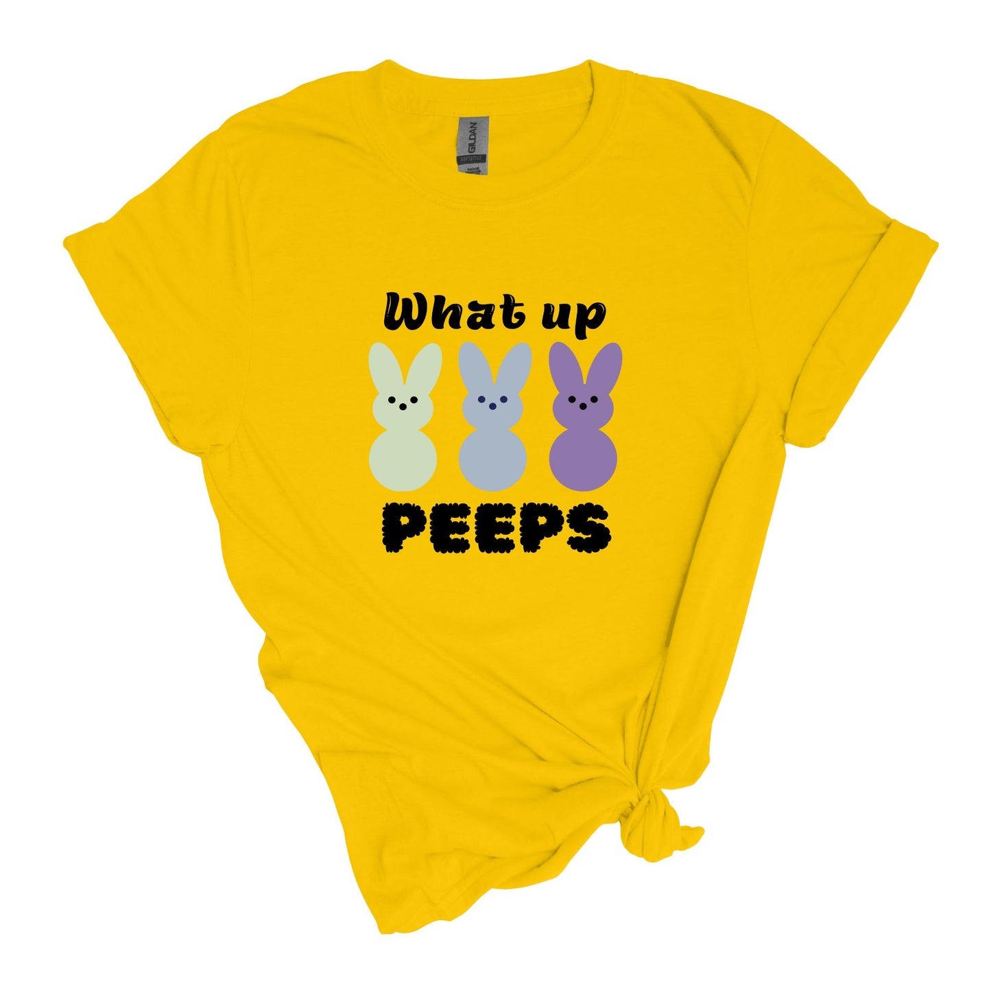 What up Peeps - Adult Unisex Soft T-Shirt