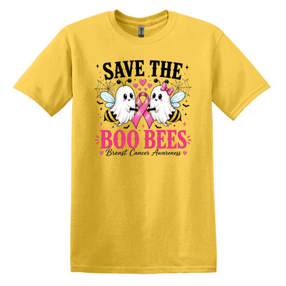 Save the Boo Bees - Breast Cancer Awareness - Gildan Softstyle T-shirt