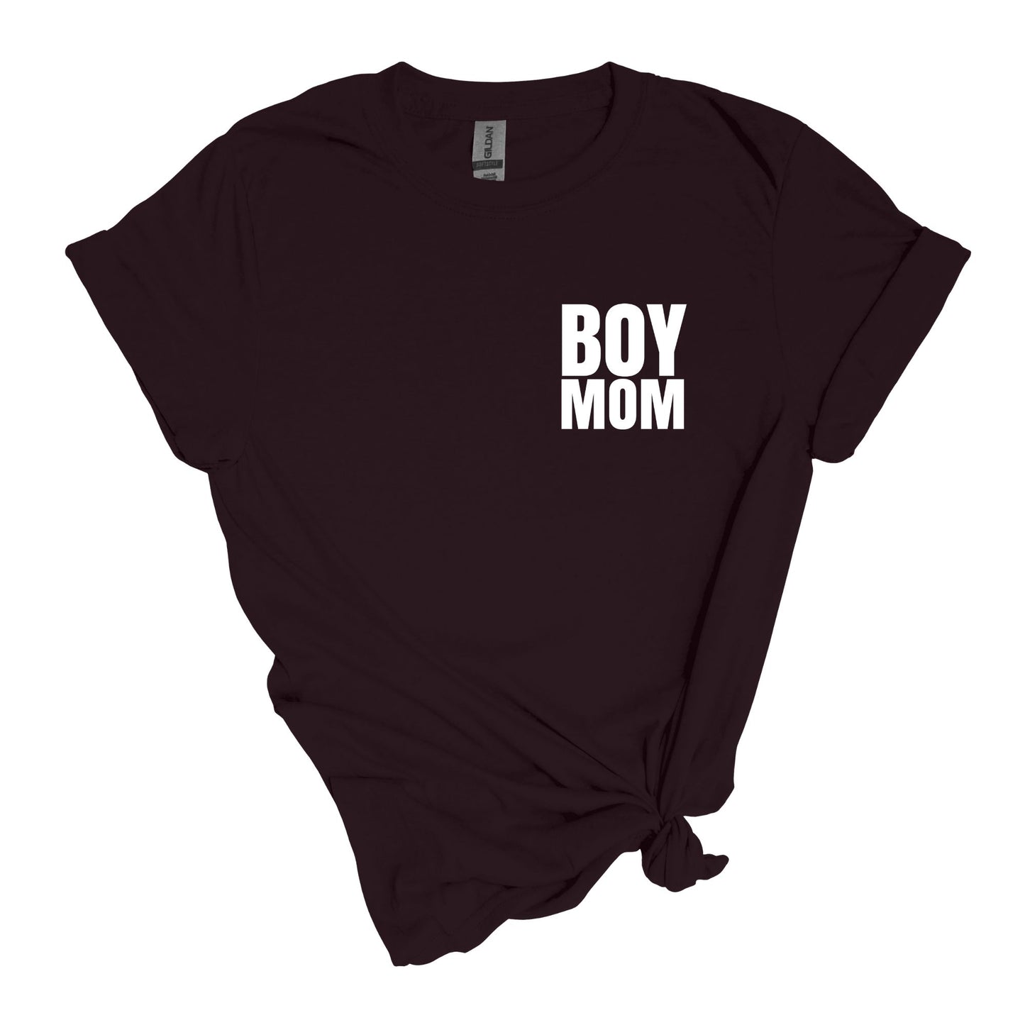 BOY MOM - Adult Soft-style T-shirt