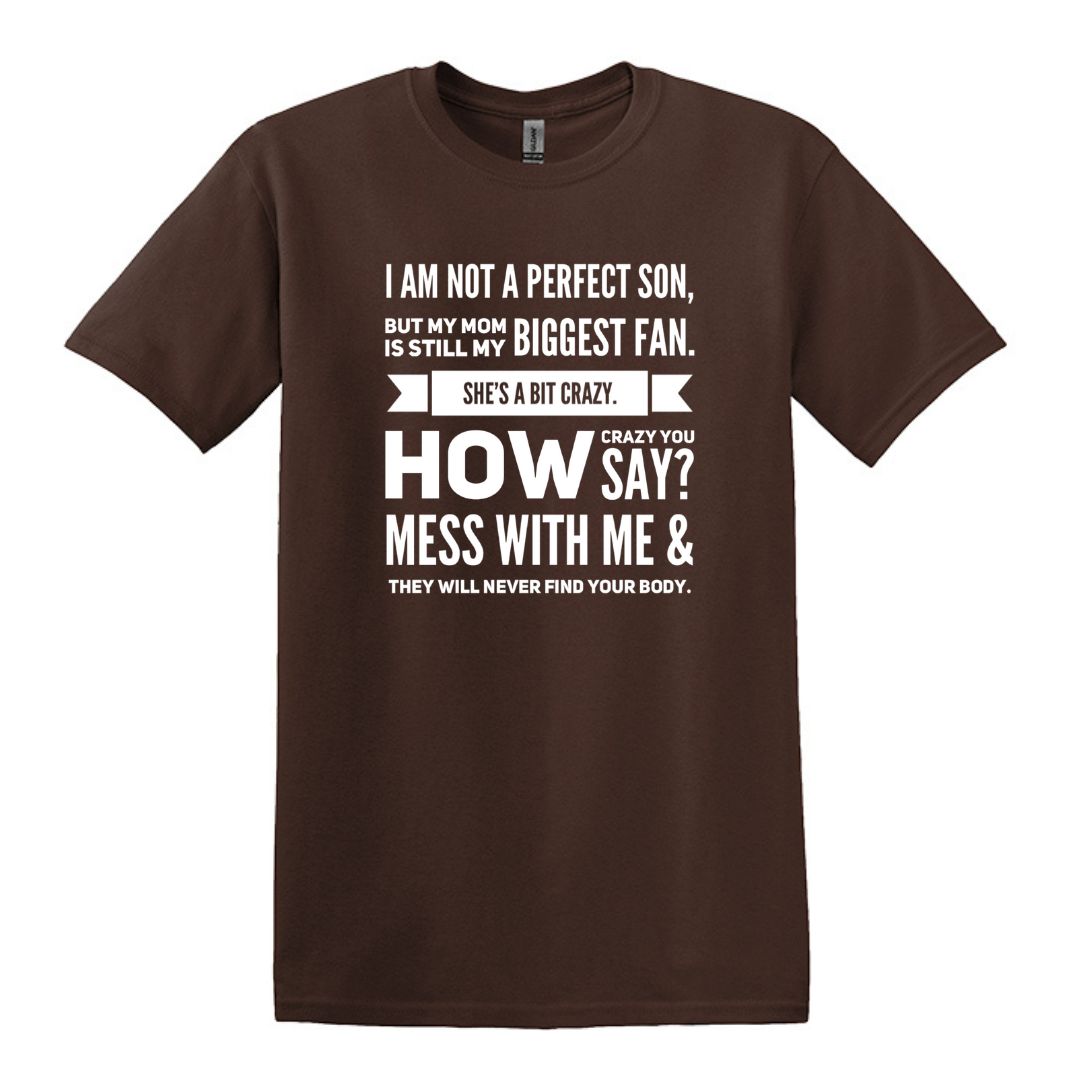 No soy un hijo perfecto - Camiseta Gildan Heavy Cotton 