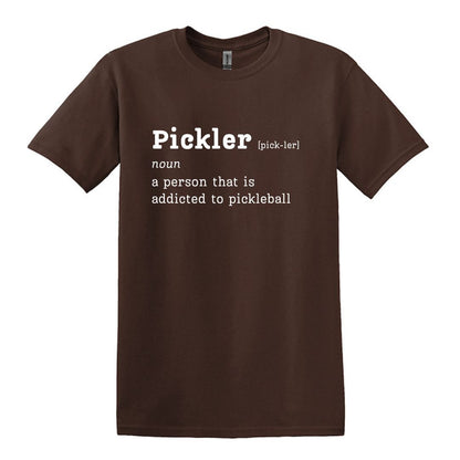 Pickleball T-Shirt - What is a Pickler? - Gildan Heavy Cotton