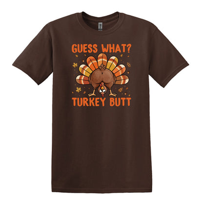 Guess What?  Turkey Butt! - Gildan Heavy Cotton Unisex T-shirt