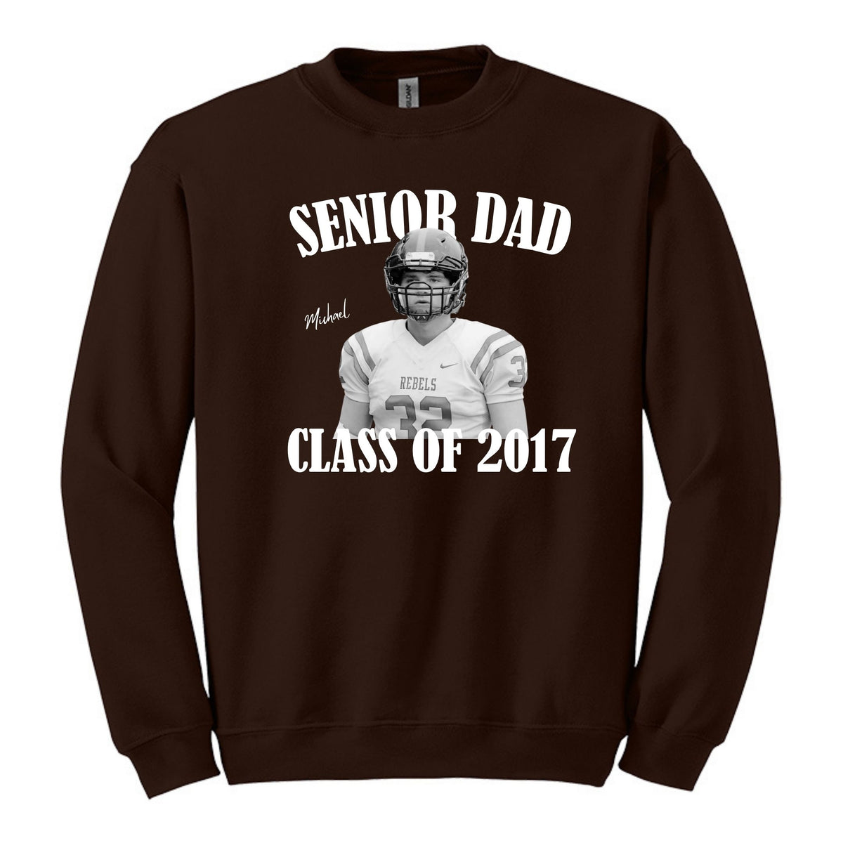 Senior Night Family Sweatshirts - Gildan Crewneck - Fully Customizable!