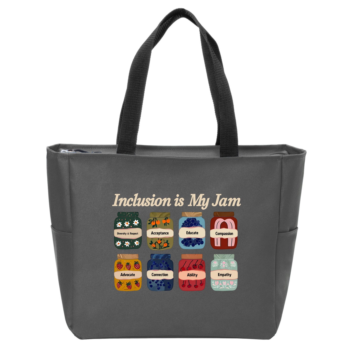 Inclusion is my Jam - Port Authority® Essential Zip Tote
