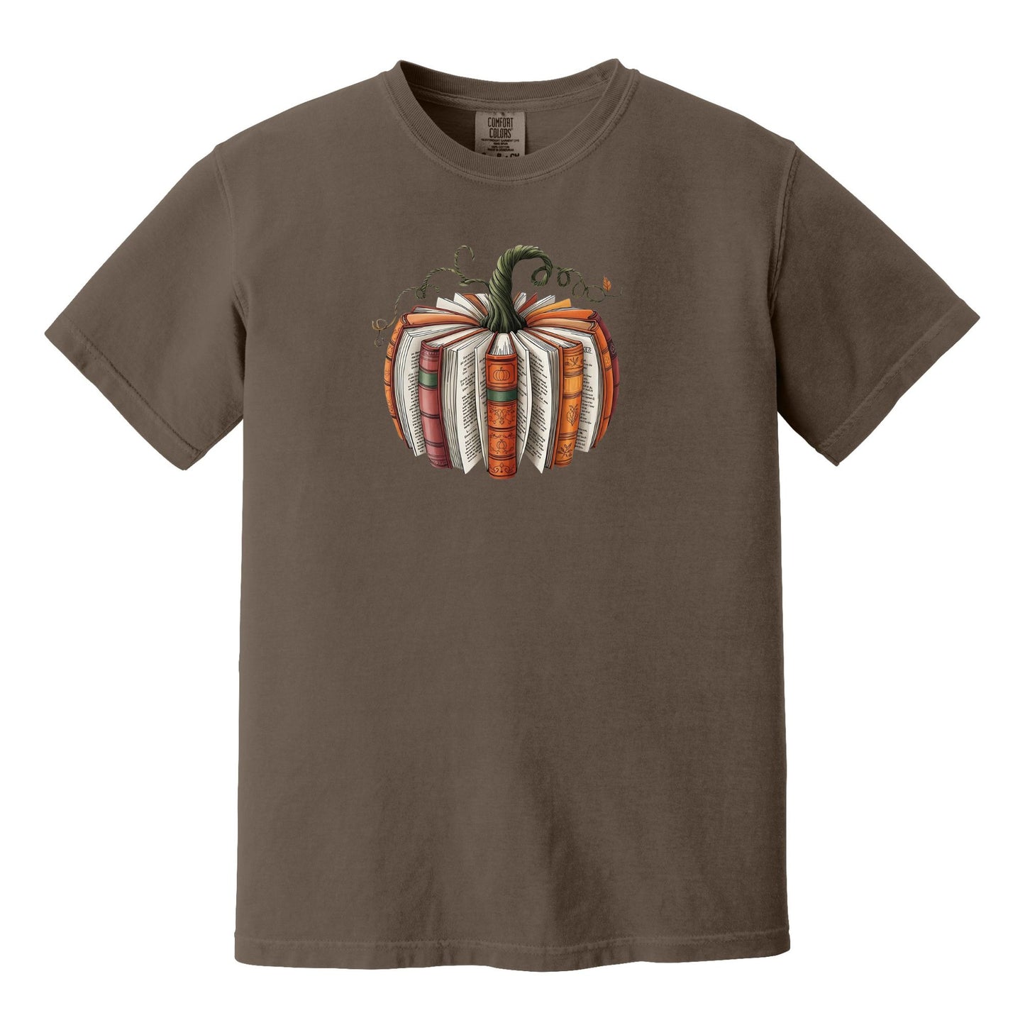 Book Lover Pumpkin - Comfort Colors ® Heavyweight Ring Spun Tee