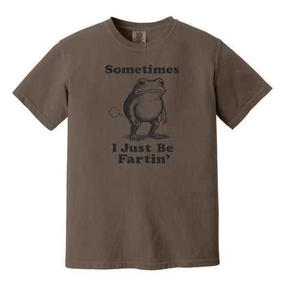 Sometimes I Just Be Fartin' - Funny Frog T-shirt