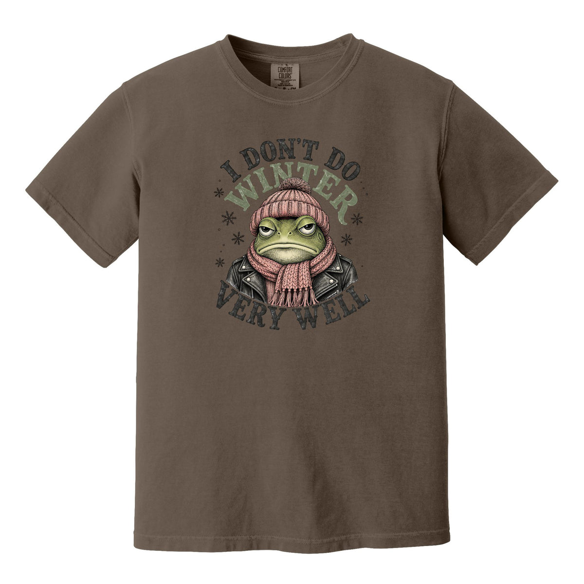 I Don't Do Winter Very Well - Thanksgiving Crew Comfort Colors® T-Shirt