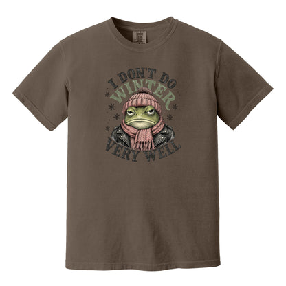 I Don't Do Winter Very Well - Thanksgiving Crew Comfort Colors® T-Shirt