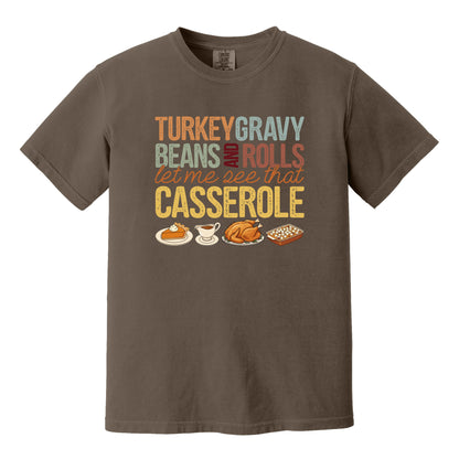 Turkey Gravy Beans and Rolls - Comfort Colors ® Heavyweight Ring Spun Tee