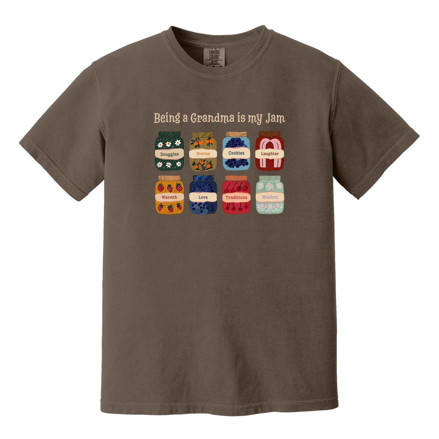 Being a Grandma is my Jam - Comfort Colors ® Heavyweight Ring Spun Tee