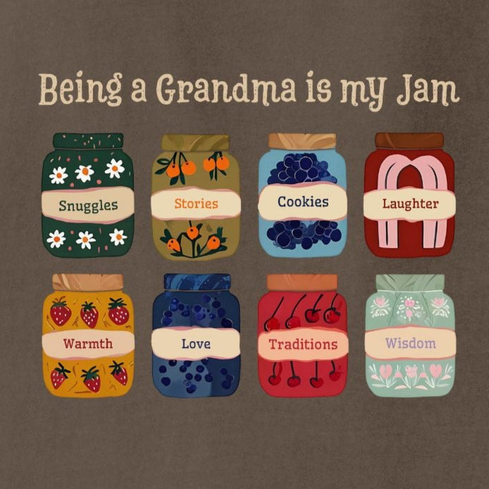 Being a Grandma is my Jam - Comfort Colors ® Heavyweight Ring Spun Tee