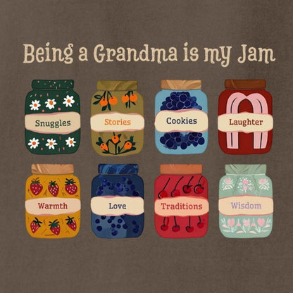 Being a Grandma is my Jam - Comfort Colors ® Heavyweight Ring Spun Tee