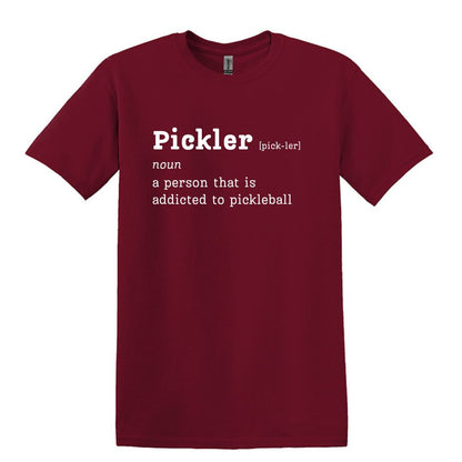 Pickleball T-Shirt - What is a Pickler? - Gildan Heavy Cotton