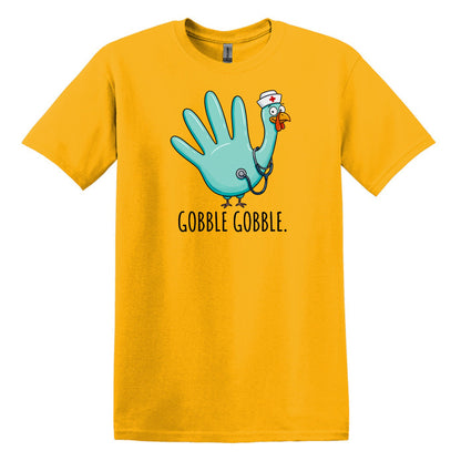 Gobble Gobble Rubber Glove Thanksgiving Nurse – Gildan® Softstyle™ T-Shirt