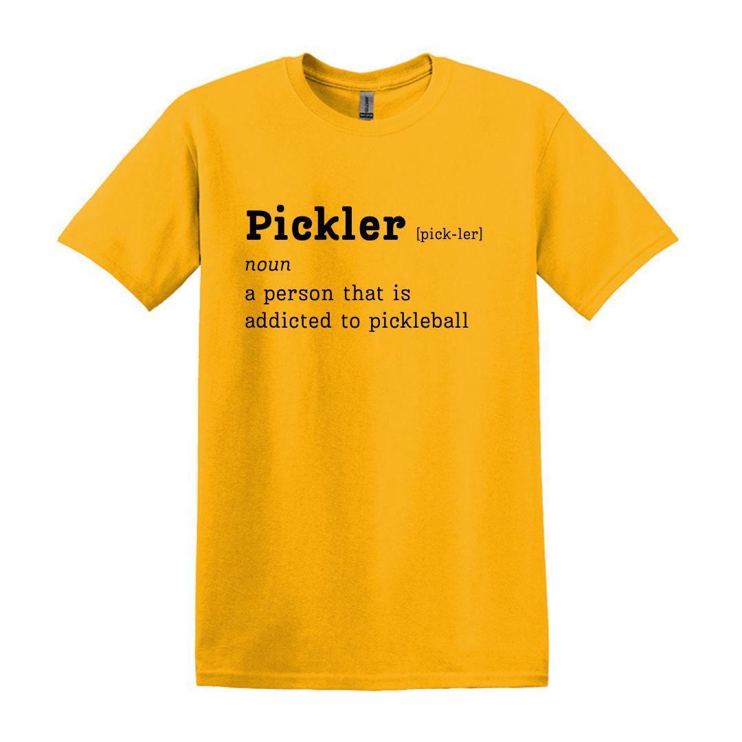 Pickleball T-Shirt - What is a Pickler? - Gildan Heavy Cotton