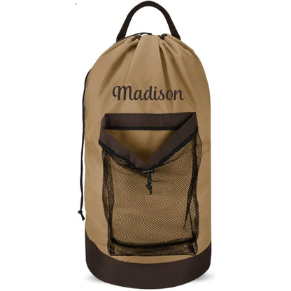 Personalized Laundry Backpack – Durable, Hands-Free & Built for Big Loads