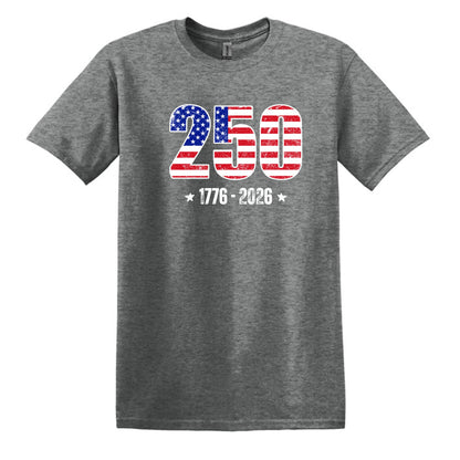 250 Anniversary Tee - 1776-2026 - Gildan Softstyle T-shirt