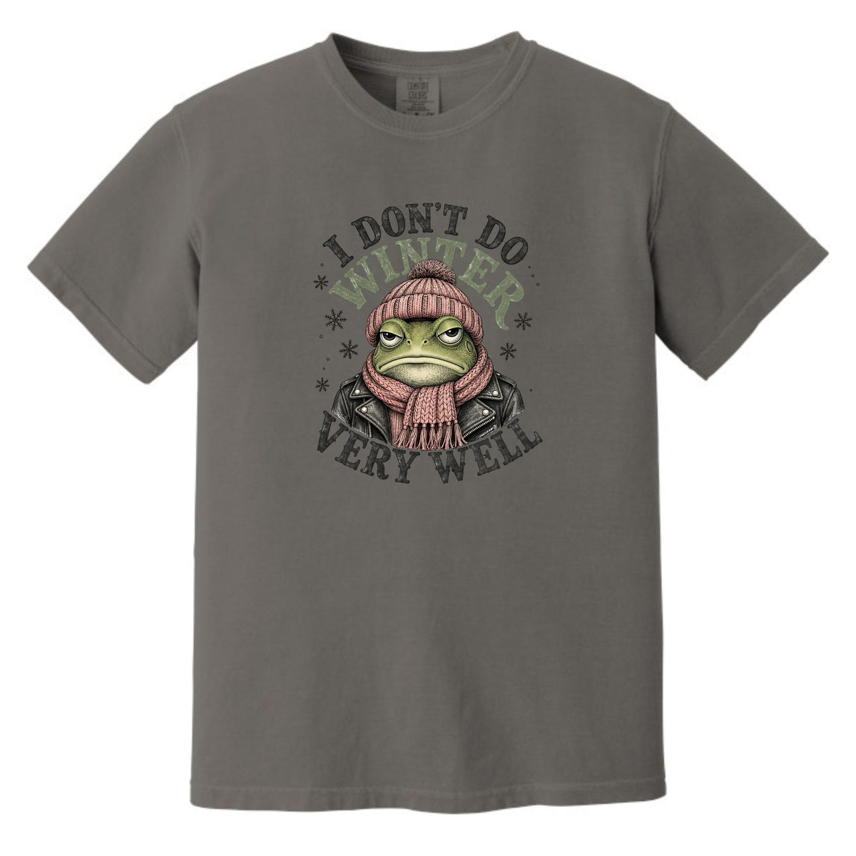 I Don't Do Winter Very Well - Thanksgiving Crew Comfort Colors® T-Shirt