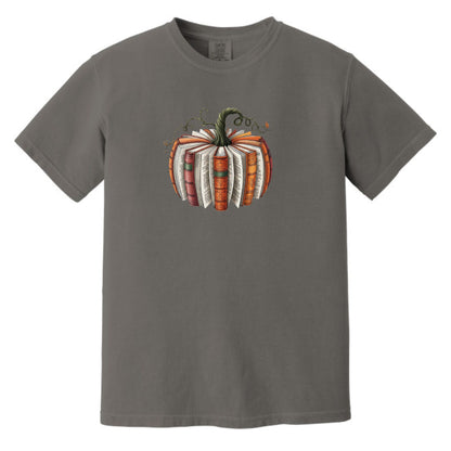 Book Lover Pumpkin - Comfort Colors ® Heavyweight Ring Spun Tee