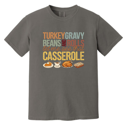 Turkey Gravy Beans and Rolls - Comfort Colors ® Heavyweight Ring Spun Tee