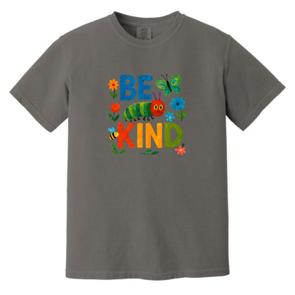 Be Kind Caterpillar T-Shirt - Comfort Colors ® Heavyweight Ring Spun Tee