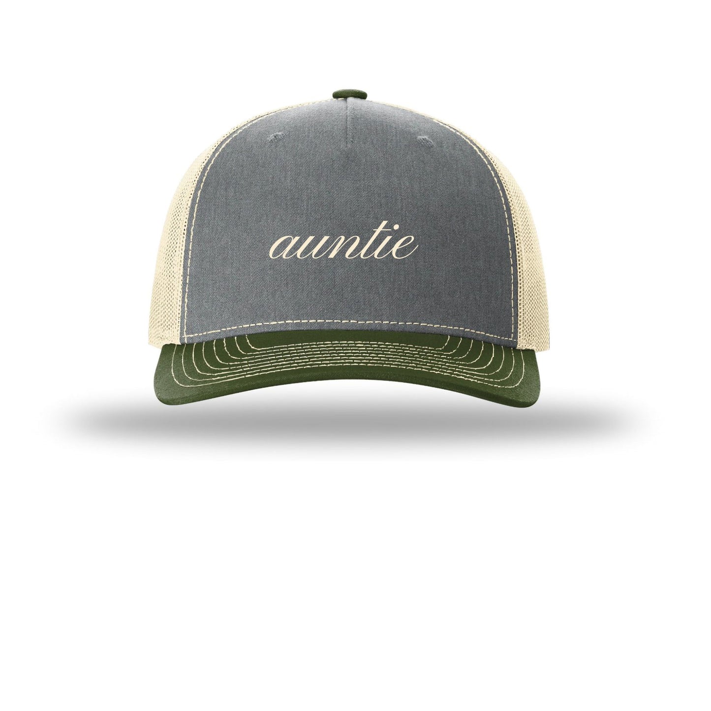 Custom Richardson 112FP Trucker Cap – Personalized for Grandma, Grandpa & More | Choose Your Font | Add Any Name