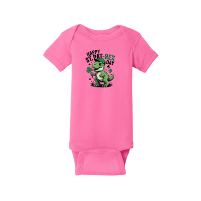Happy St. Pat-Rex Day - Infant Ribbed Bodysuit