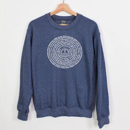 Can You Say PEACE - Gildan Crewneck - artwork designed by Cynthia NeJame