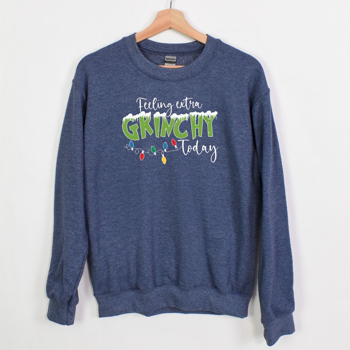 Feeling Extra Grinchy Today - Crewneck Sweatshirt