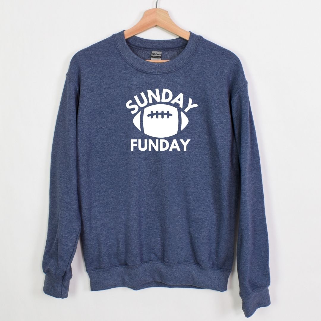 Sunday Funday - Sudadera con cuello redondo