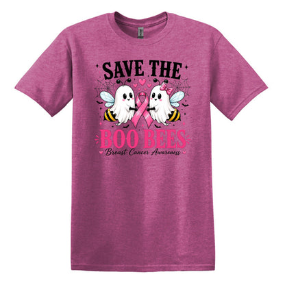 Save the Boo Bees - Breast Cancer Awareness - Gildan Softstyle T-shirt