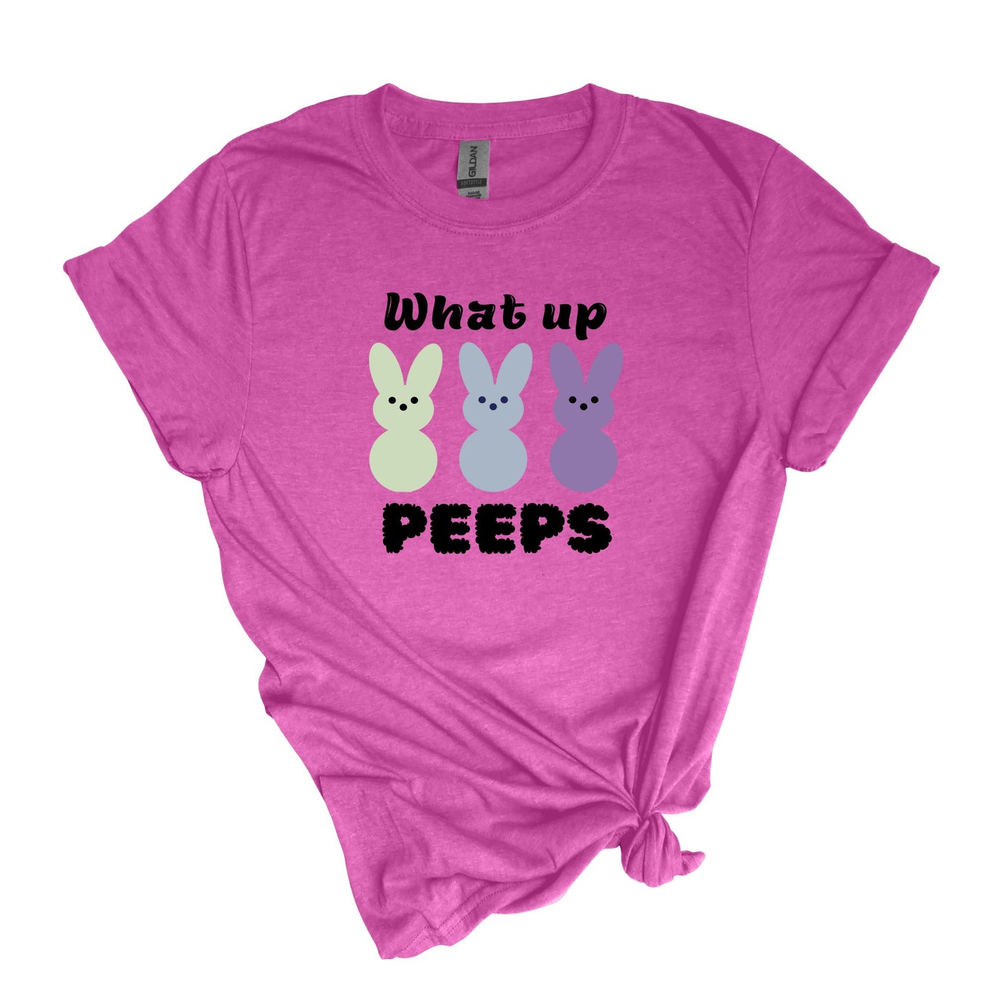 What up Peeps - Adult Unisex Soft T-Shirt