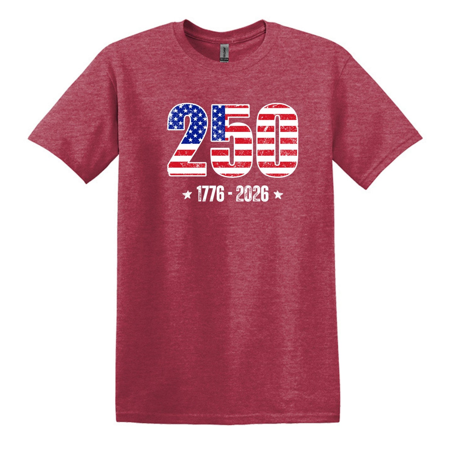 250 Anniversary Tee - 1776-2026 - Gildan Softstyle T-shirt