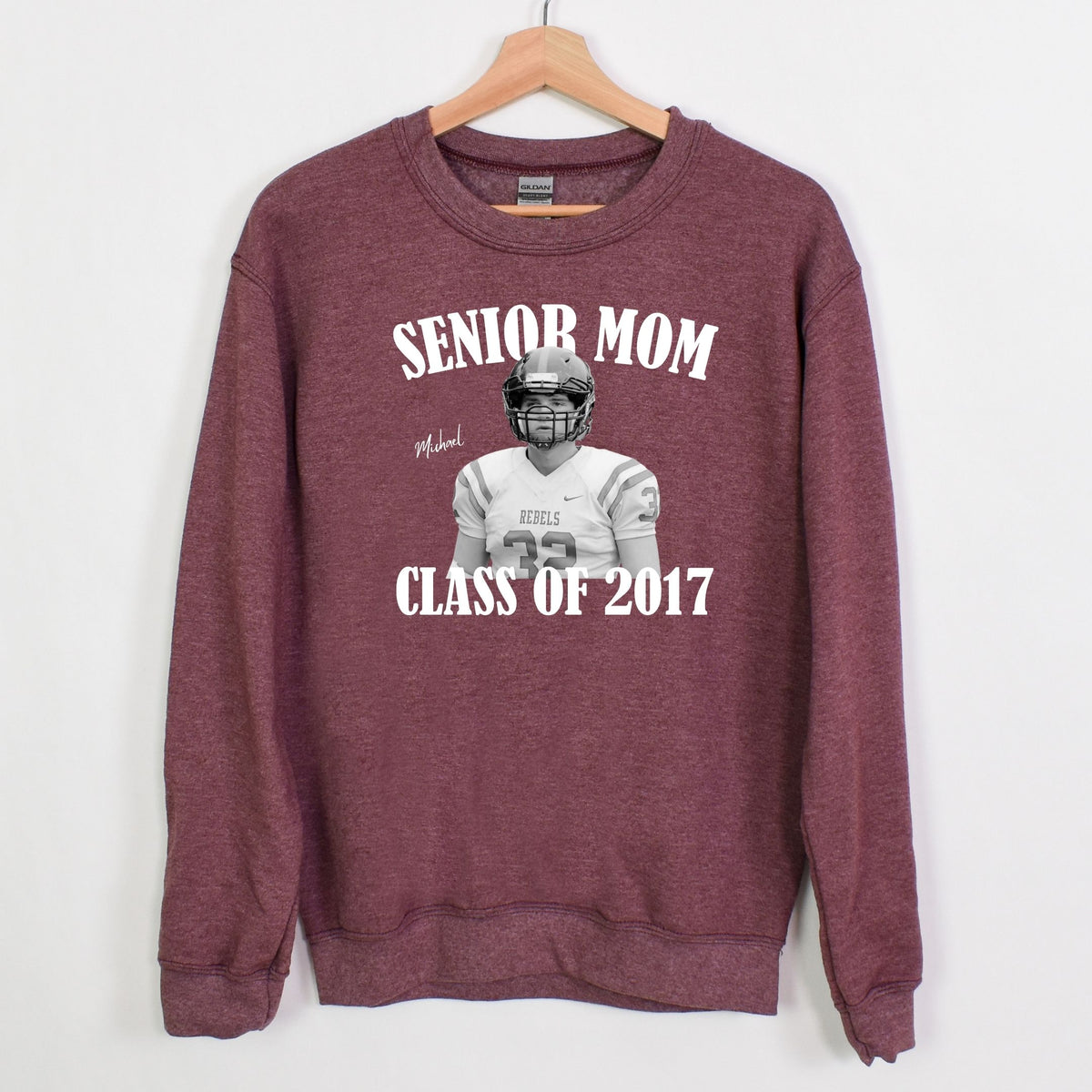 Senior Night Family Sweatshirts - Gildan Crewneck - Fully Customizable!