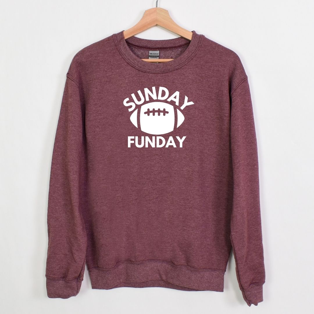 Sunday Funday - Sudadera con cuello redondo